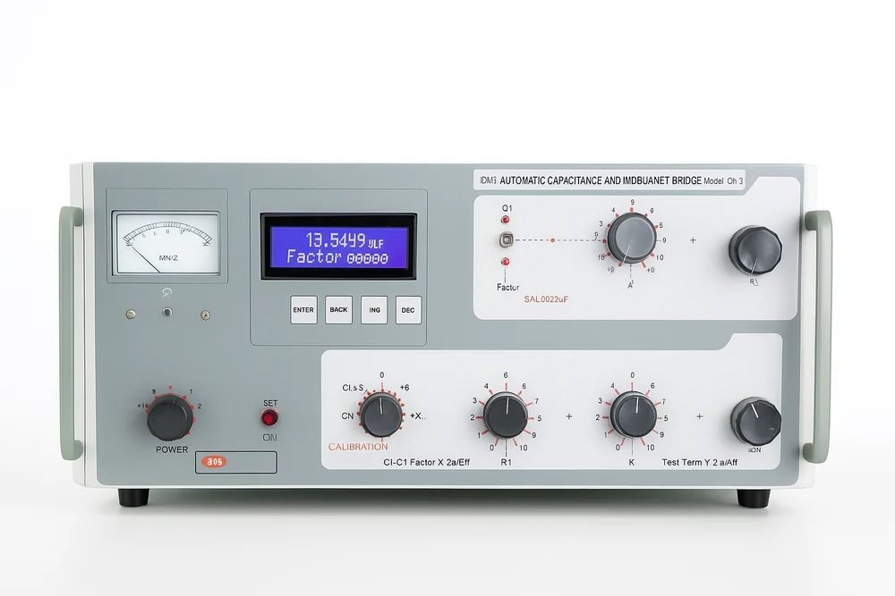 Semi Automatic Capacitance Tan Delta